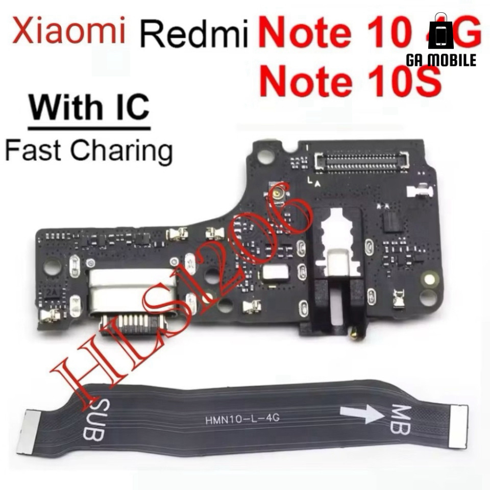 ประกอบการชาร์จสําหรับ Xiaomi Redmi Note 10 4G, Xiaomi Redmi Note 10s, M2101K7AI M2101K7AG M2101K7BG