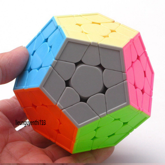 Rubik Megaminx No สติ๊กเกอร์ MoYu MeiLong MFJS - ลูกบอลหมุนเรียบ 12 ด้านหน้าจอเล่นที่น่าสนใจ