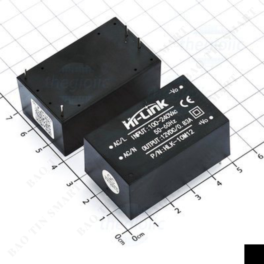 HLK-10M12 ตัวแปลง AC-DC 220-12V 10W Hi-Link Linhkiensmart