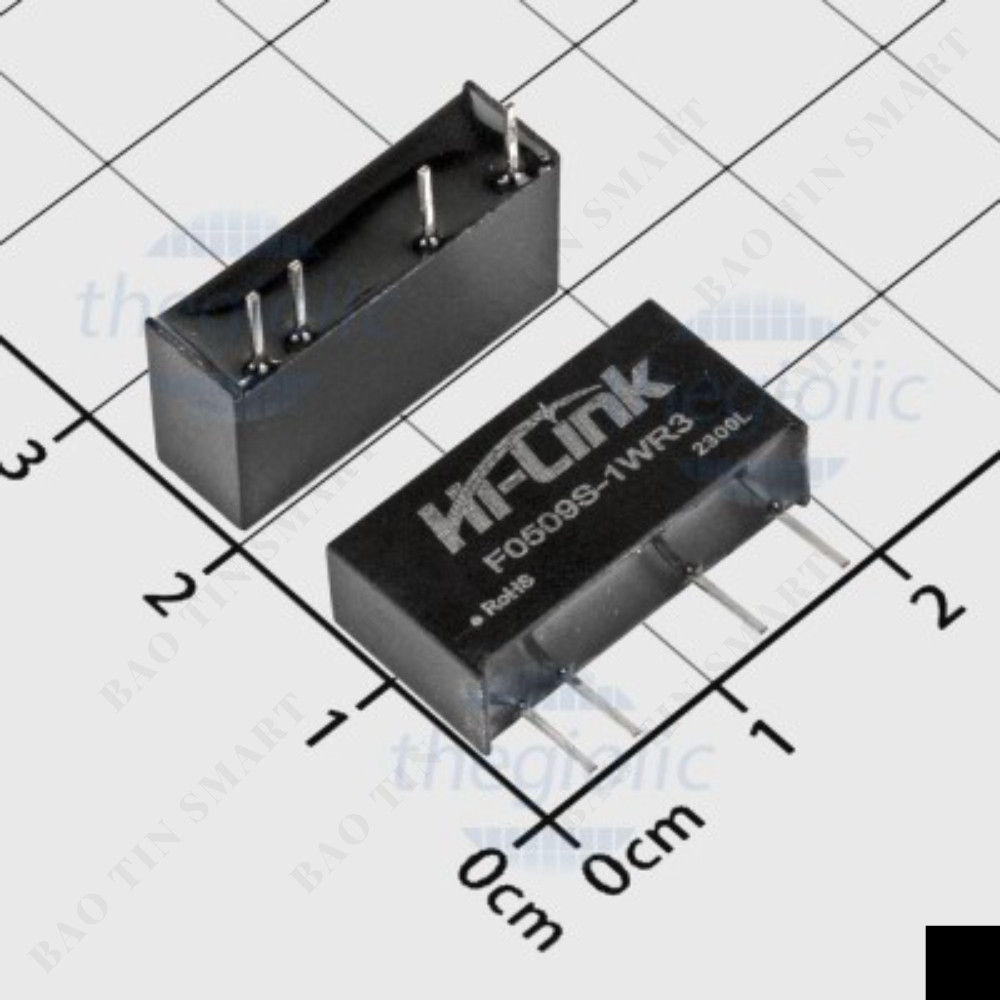 HLK-F0509S-1WR3 แปลงอินพุต DC-DC 5V ถึง 9V 1W Linhkiensmart