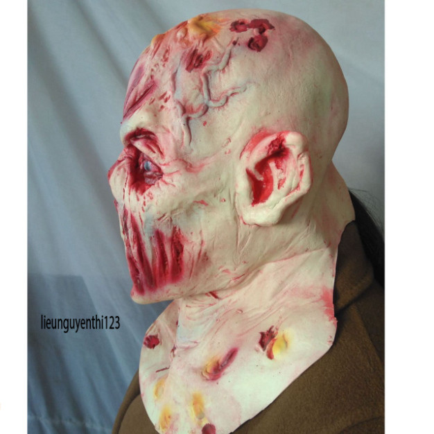 KINH HOANG MASK - STITCHED ZOMBIE MASK - ADORABLE HALLOWEEN COSTUME ACCESSORIES