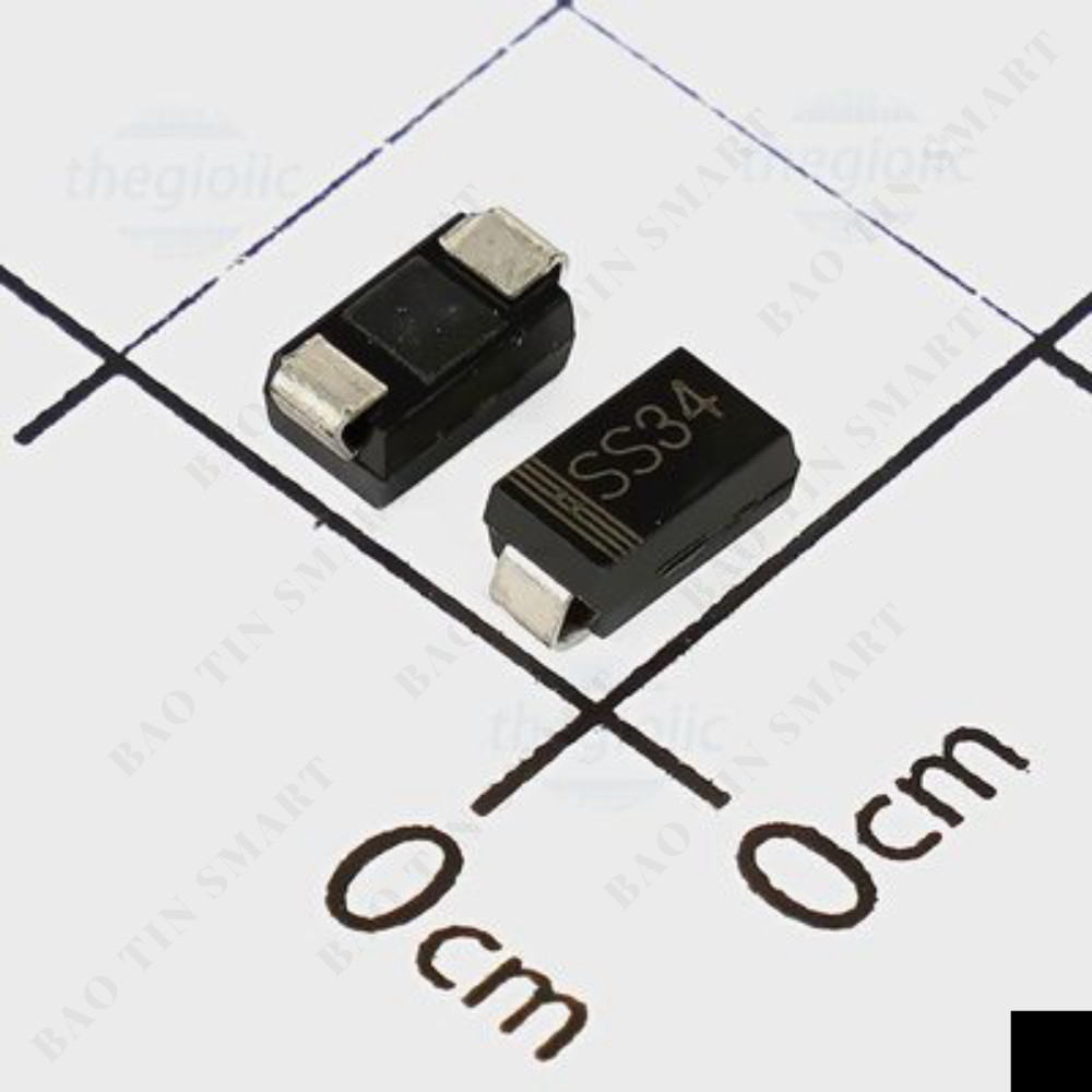 [30 ชิ้น]- SS34 SMA Schottky Diode 3A Linhkiensmart