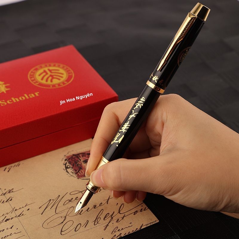 2849All People PraiseChampion Tsinghua Peking University Pen, ปากกาหมึกซึมโรงเรียนชื่อดัง, ป้ายครบรอ