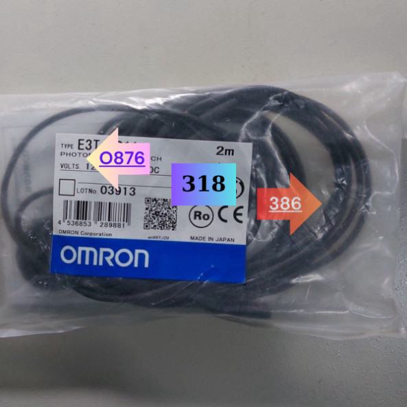 Omron E3T-FD11 โฟโตอิเล็กทริคเซนเซอร์ ยาว 2M อุปกรณ์ที่ปลอดภัยและแม่นยําสําหรับการใช้งานอุตสาหกรรม