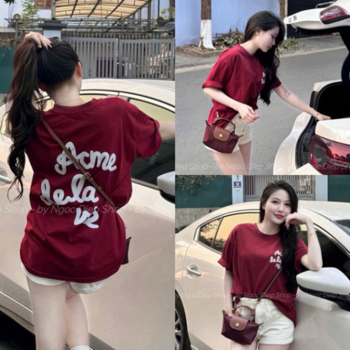 ACME.DLV จากเสื้อยืดแขนกุด GAVANA สําหรับทุกเพศหลวมทําจากผ้าฝ้าย 2 ทางคุณภาพสูง