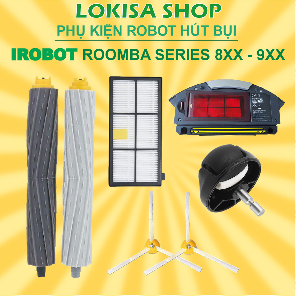 IROBOT ROOMBA SERIES 8**/ 9** อุปกรณ์เสริมเครื่องดูดฝุ่นหุ่นยนต์ - อุปกรณ์เสริมหุ่นยนต์ IROBOT ROOMB