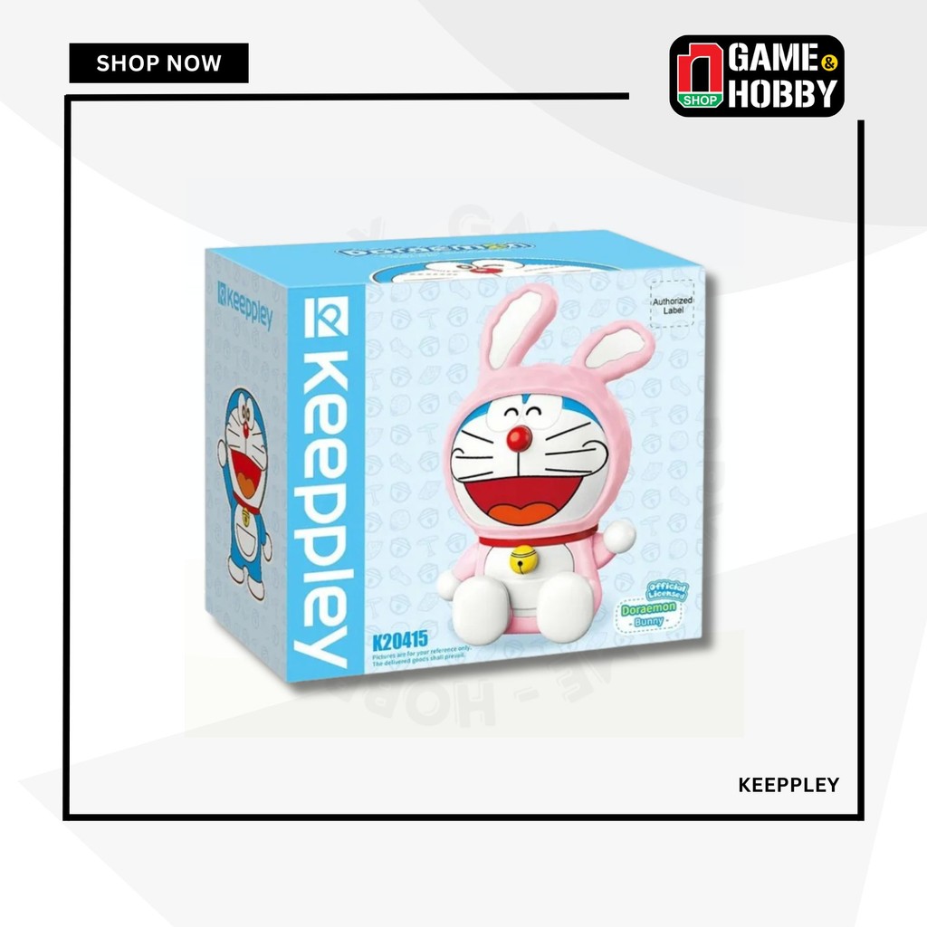 Keeppley Doraemon Pink Rabbit - ผลิตภัณฑ์ Keeppley ของแท้