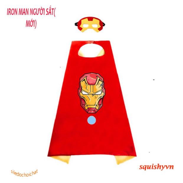 [GIVE MASK] Avengers Superhero Cloak Set Spider-Man Halloween Costume, ของเล่นเทศกาลไหว้พระจันทร์สํา