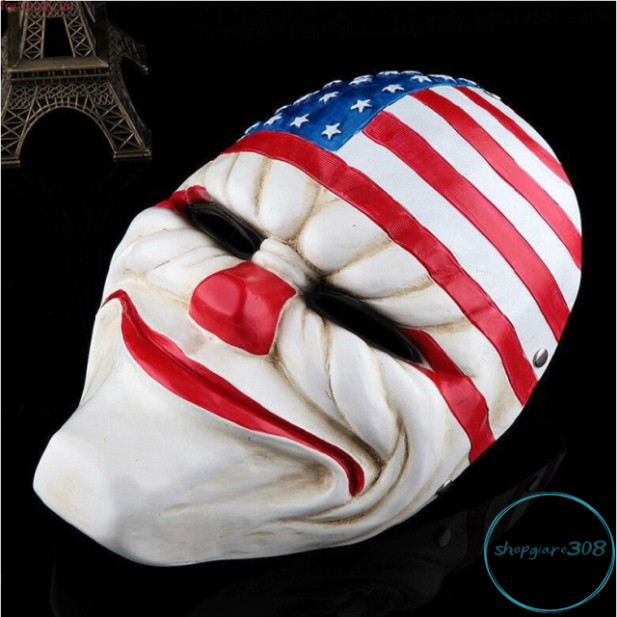 Payday Hoxton Joker Cosplay Mask - พร้อมสําหรับซีรีย์สยองขวัญ Dallas ที่ไม่ซ้ําใครและน่าสนใจ!