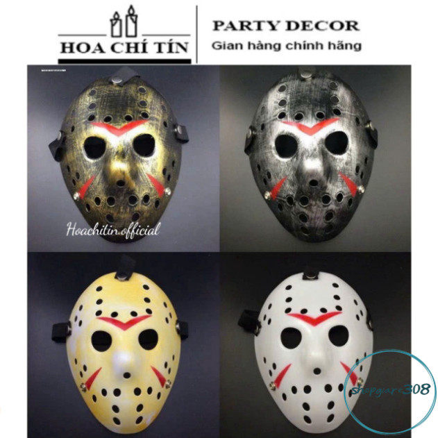 หน้ากาก Jason Voorhees สําหรับปาร์ตี้ฮาโลวีนที่ประทับใจและลึกลับ