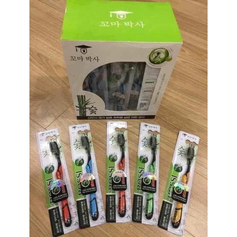 BOSHI ACTIVATED BAMBOO CHARCOAL TOOTHBRUSH