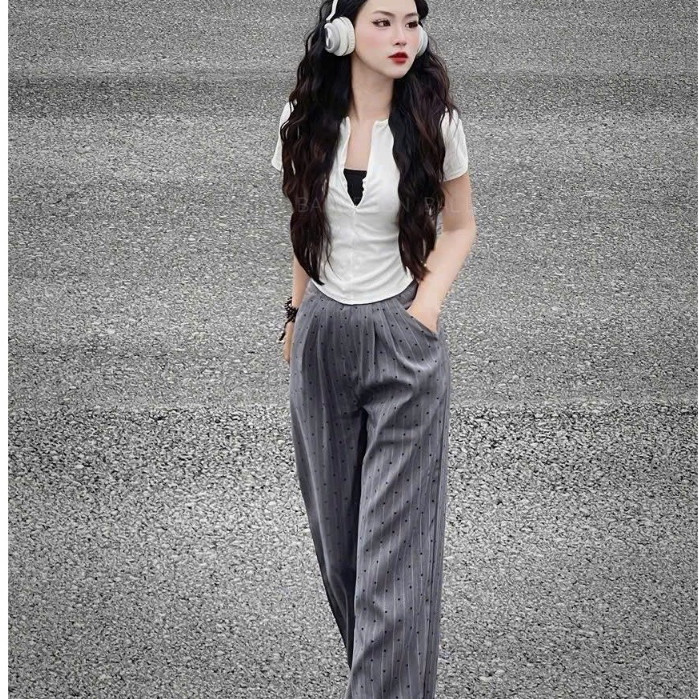 ชุดเสื้อผ้าผู้หญิงพร้อมกางเกงขายาว ชุดเสื้อผ้าผู้หญิง ชุดเบลเซอร์และกางเกงขายาวสวยๆ 519 (Z5) ไมล์.n