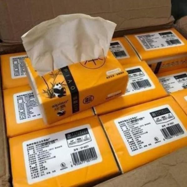 กระดาษเช็ดปากแพนด้า sipao 30 ห่อผลิตในเวียดนาม