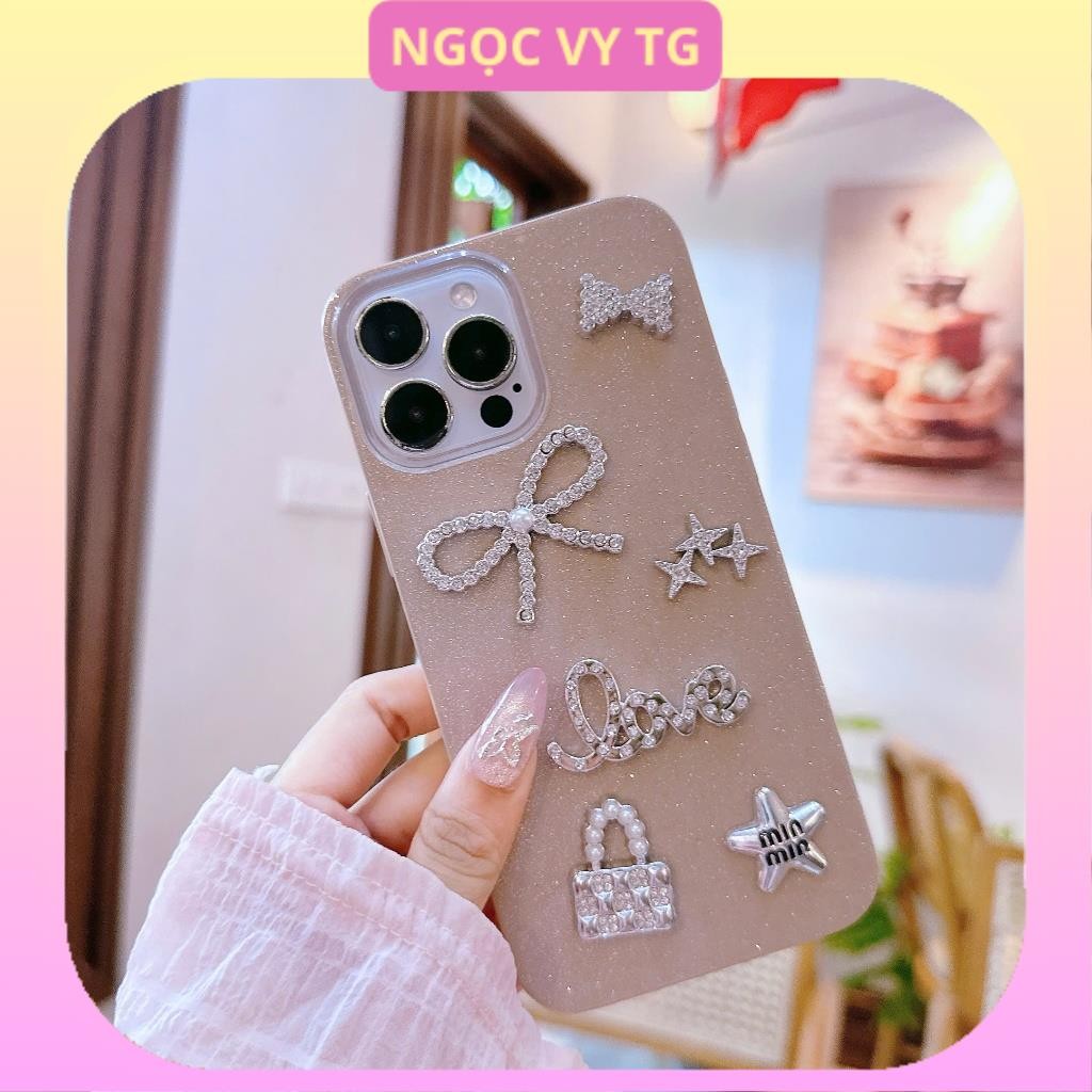 [N1L13] เคส iphone 1-LAYER 7plus/8plus/xr/xsmax/11/12/13/14/15/16/17/pro/plus/promax (เคสทองสติ๊ก)