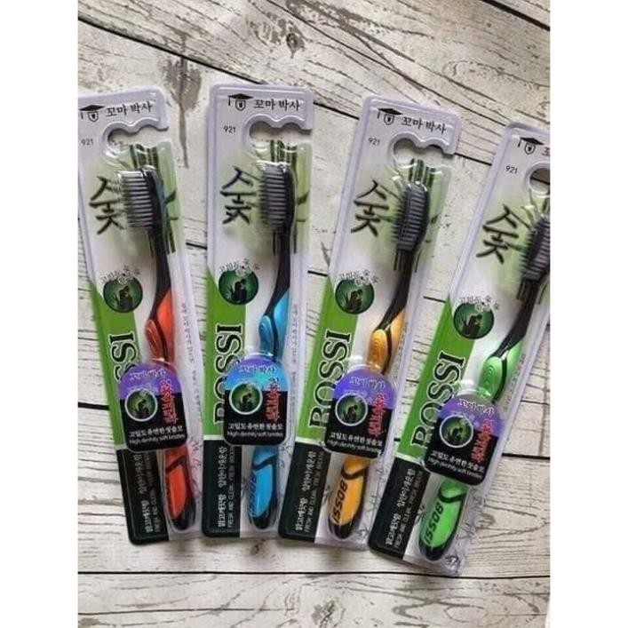 BOSHI ACTIVATED BAMBOO CHARCOAL TOOTHBRUSH