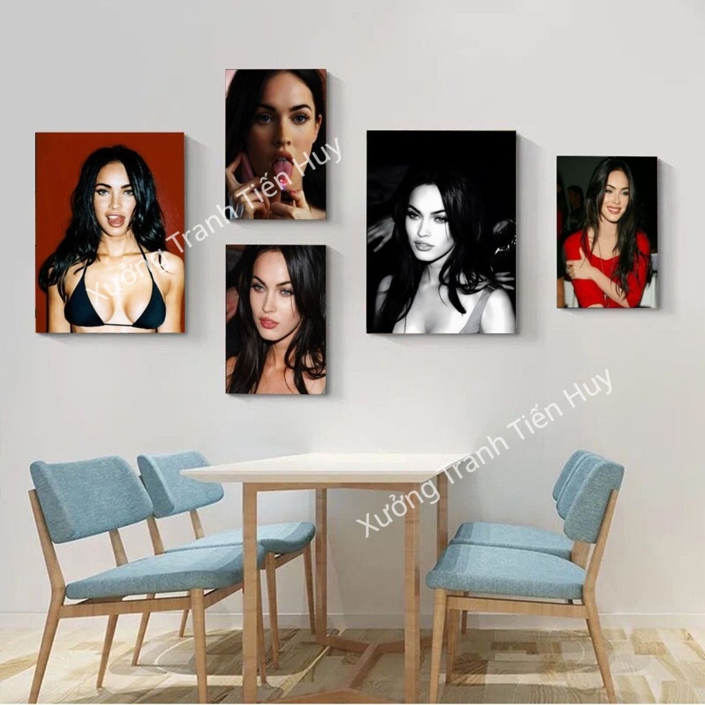 (X273) โปสเตอร์ติดผนังพิมพ์ลาย Megan Fox - Megan Denise Fox โปสเตอร์รูปลอกลอกและติด