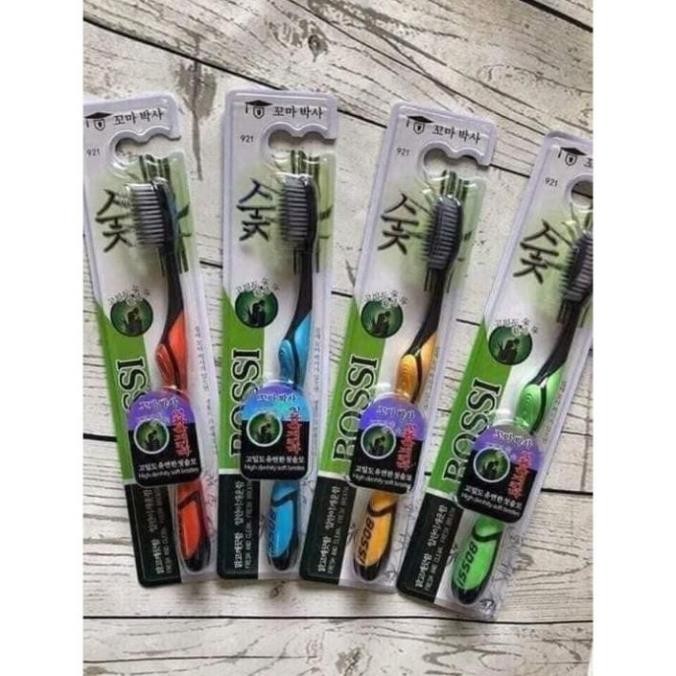 BOSHI ACTIVATED BAMBOO CHARCOAL TOOTHBRUSH