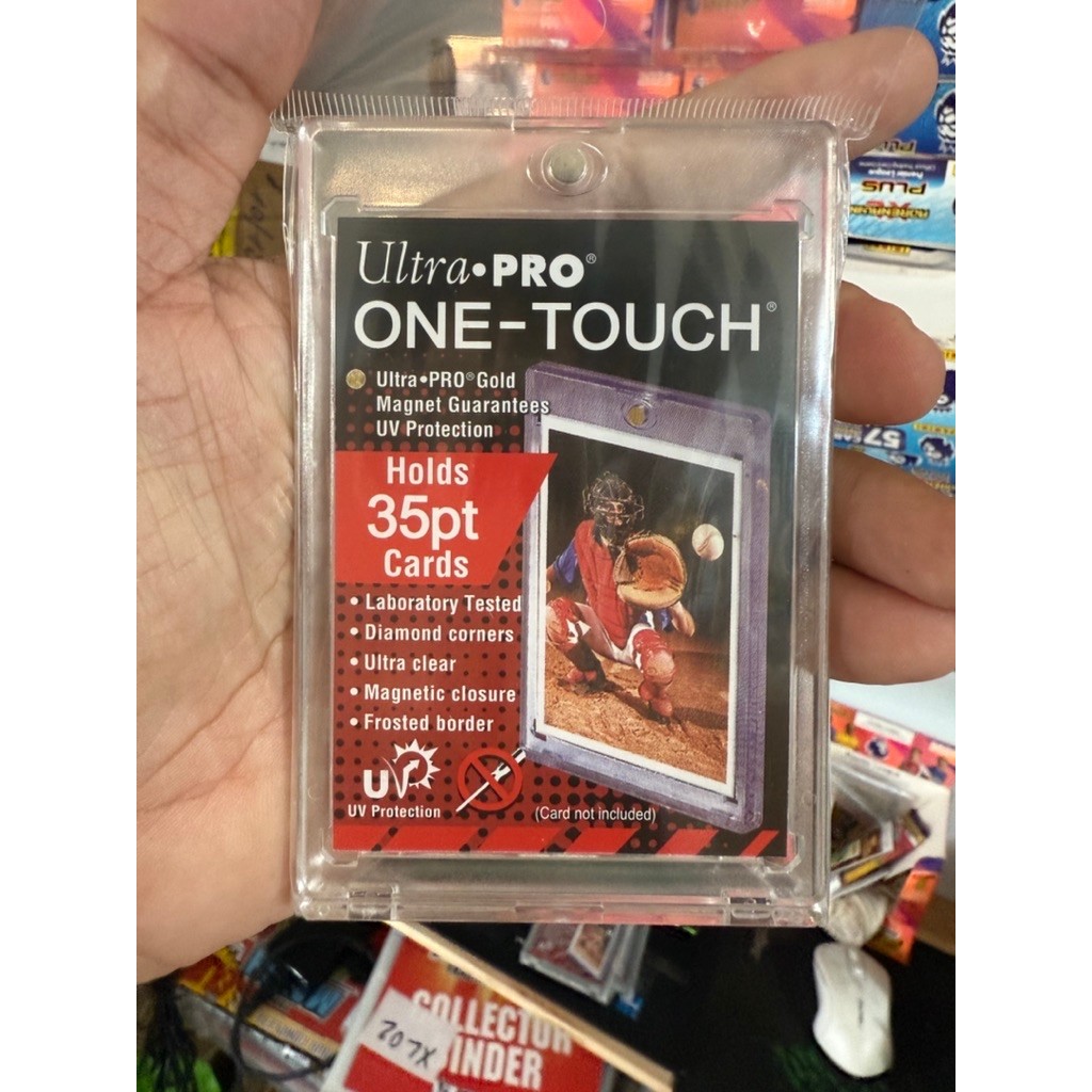 [ Magnetic ] กล่องป้องกันการ์ด Mica หนาและบางทุกขนาด 35pt 75pt 130pt