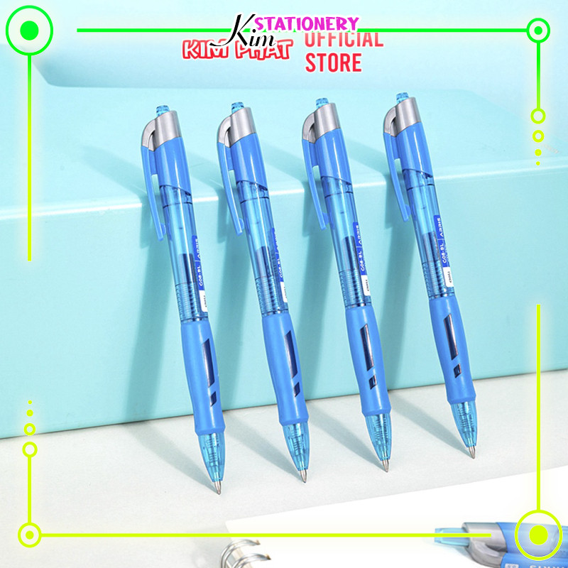 Combo of 03 Gel Ink ปากกาลูกลื่น Deli G08 ARRIS Nib 0.5/ เติมทดแทน Deli S206