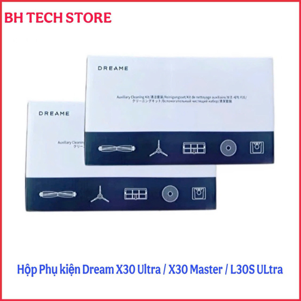 กล่องอุปกรณ์เสริมแท้ Dreame X30 Ultra / X30 Master / L30S Ultra / L10S Ultra Pro Heat.( จํานวนตามรูป