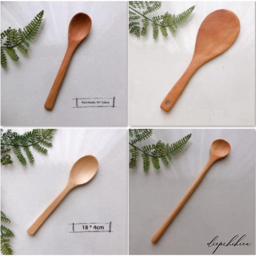 ช้อนไม้ยาว ที่ตักน้ําผึ้ง และ Saffron สวยงาม Food Safe | ช้อนน้ําผึ้ง V2