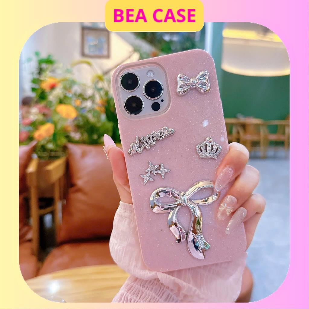 [N1L09] เคส iphone 1-LAYER 7plus/8plus/xr/xsmax/11/12/13/14/15/16/17/pro/plus/promax (เคสแท่งสีชมพู)