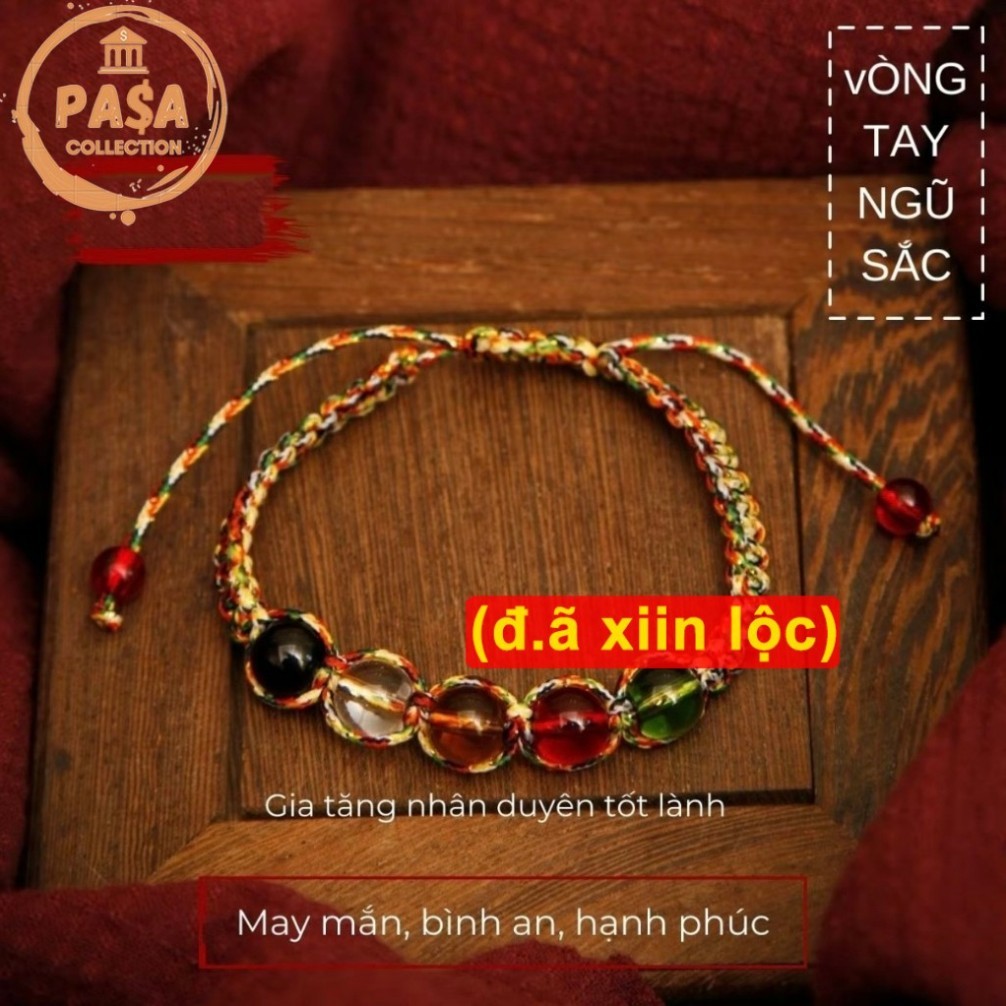 เทรนด์ FIVE-COLOR BRACELET 5 PILS BALANCED LUCKY FIVE ELEMENTS BINH AN [VIP]