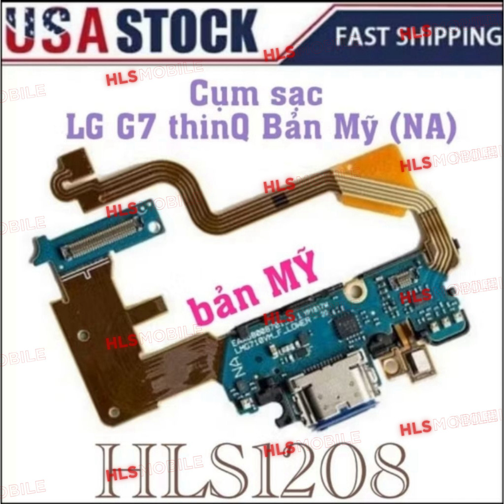 ชุดประกอบหางชาร์จ ไมโครโฟน LG G7 Fit LG G7 One LG G7+LG G7 ThinQ G710 (เวอร์ชั่นสหรัฐอเมริกา) - ใหม่