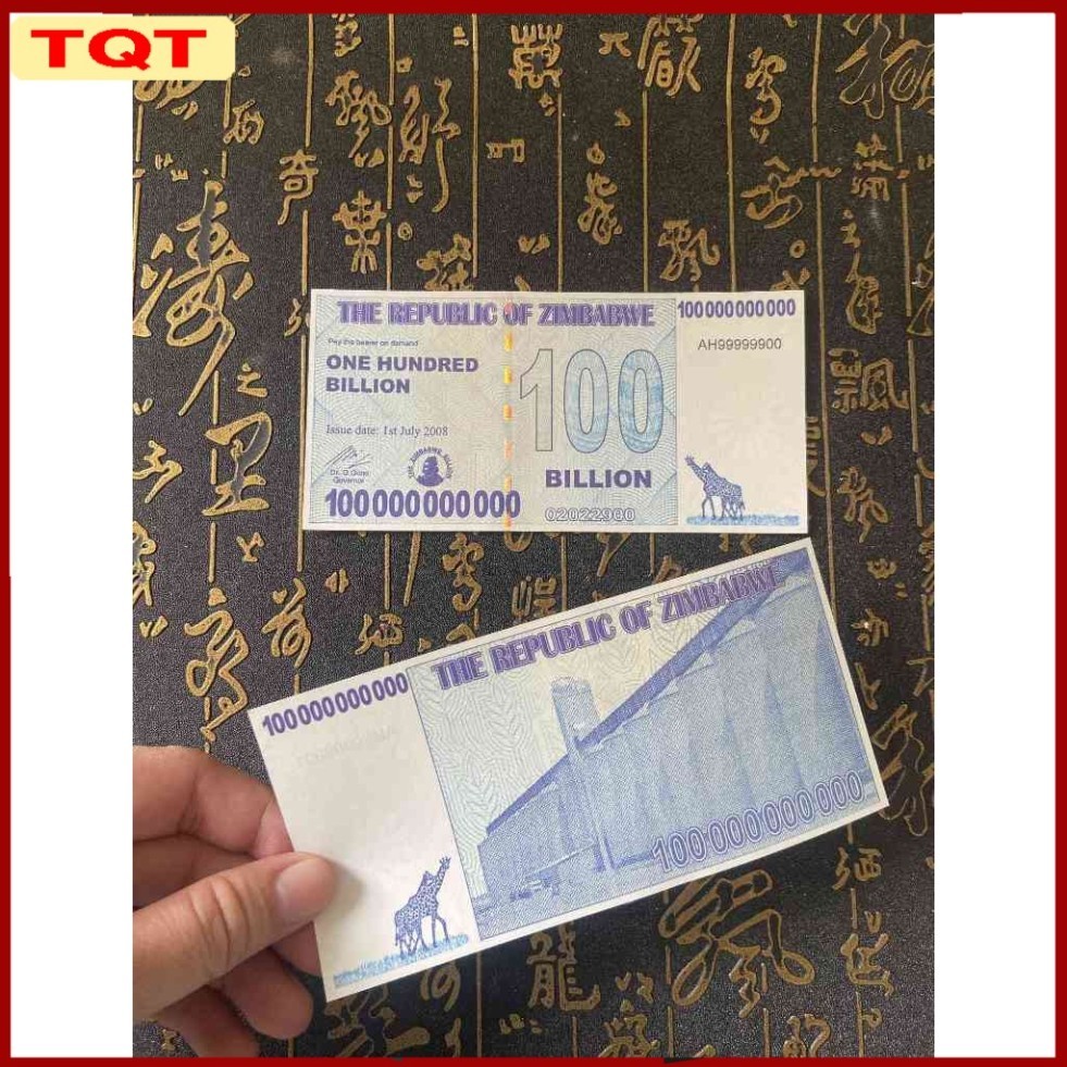 [TQT] ซื้อ Zimbabwe Money 100 Million Billion – หายาก & พร้อมมูลค่าสะสม