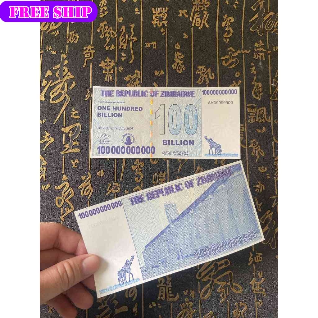 [SLX4181] ซื้อ Zimbabwe Money 100 Million Billion – หายาก & พร้อมมูลค่าสะสม