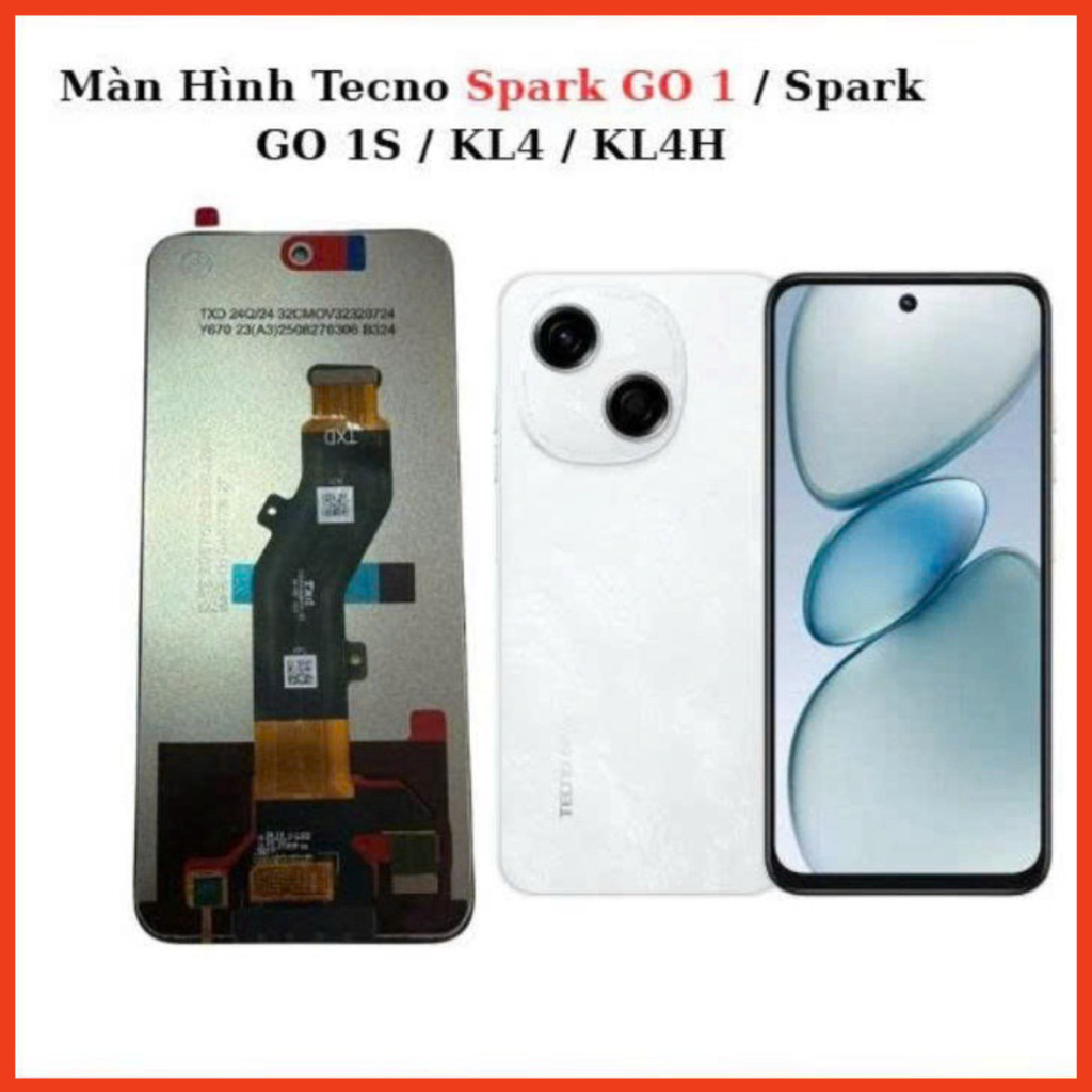 Tecno Spark GO 1 / Spark GO 1S / KL4 / KL4H หน้าจอ ใหม่ ,tuongvy 198