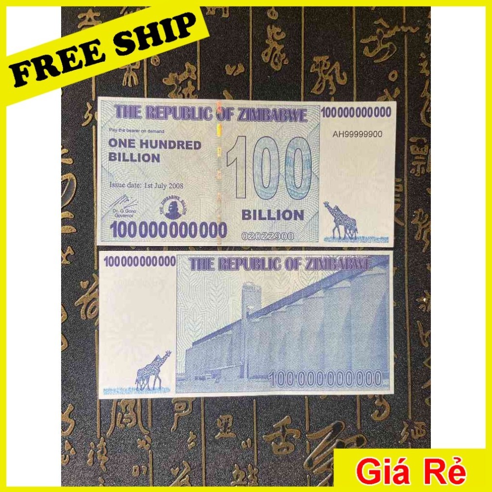 [DMM] ซื้อ Zimbabwe Money 100 Million Billion – หายาก & พร้อมมูลค่าสะสม