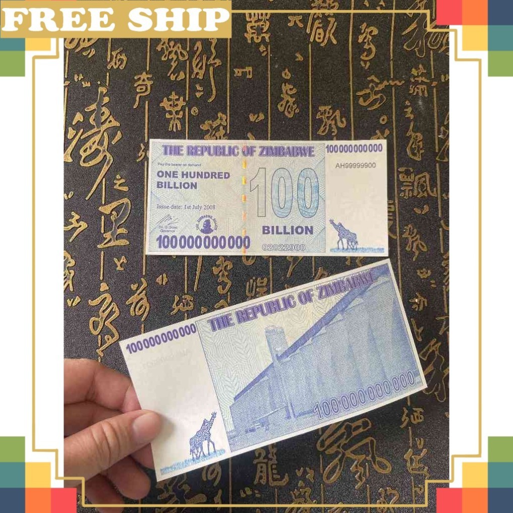 [XND] ซื้อ Zimbabwe Money 100 Million Billion – หายาก & พร้อมมูลค่าสะสม