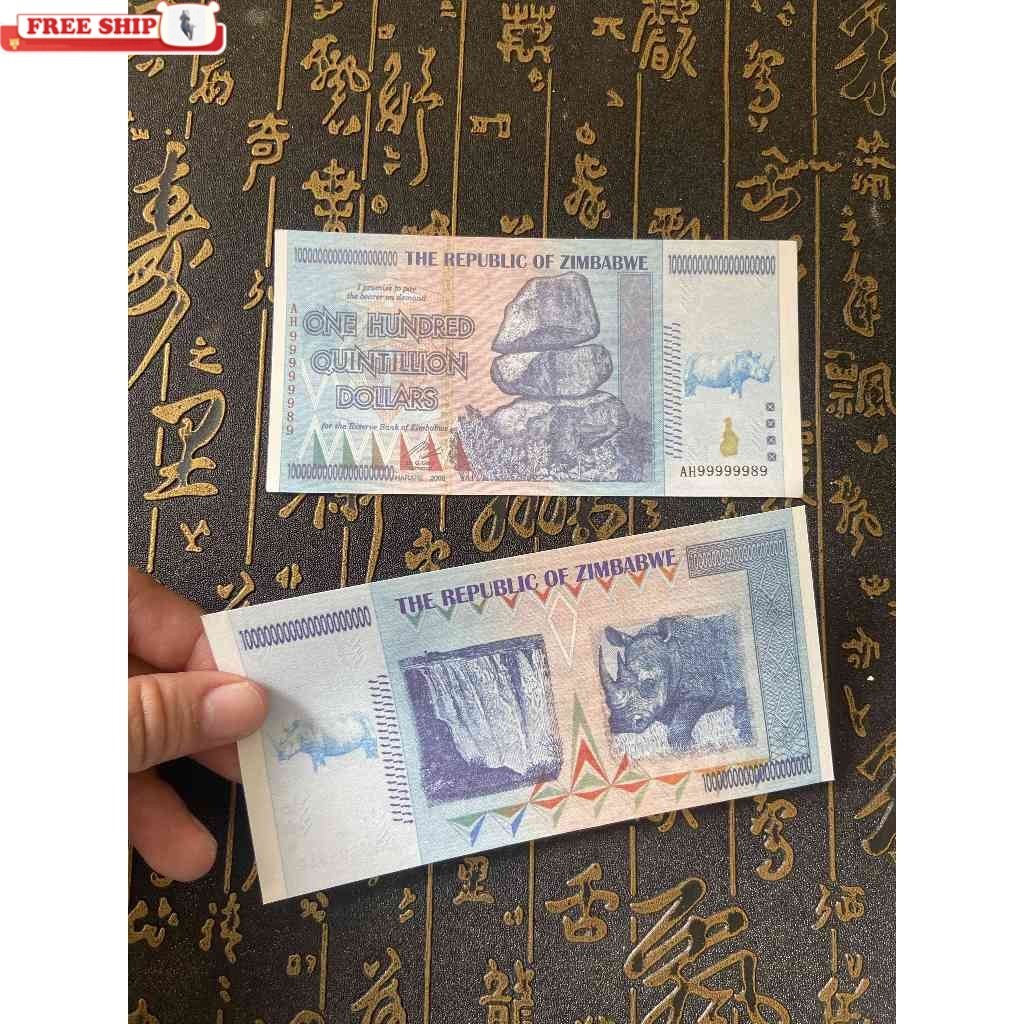 [MDTC] ซื้อ Zimbabwe Money 100 Million Billion – หายาก & พร้อมมูลค่าสะสม