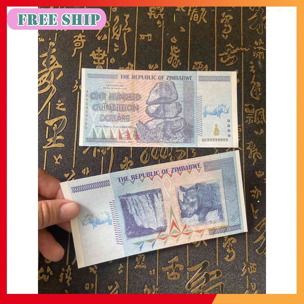 [XAD] ซื้อ Zimbabwe Money 100 Million Billion – หายาก & พร้อมมูลค่าสะสม