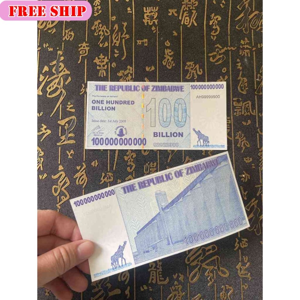 [PTTL] ซื้อ Zimbabwe Money 100 Million Billion – หายาก & พร้อมมูลค่าสะสม