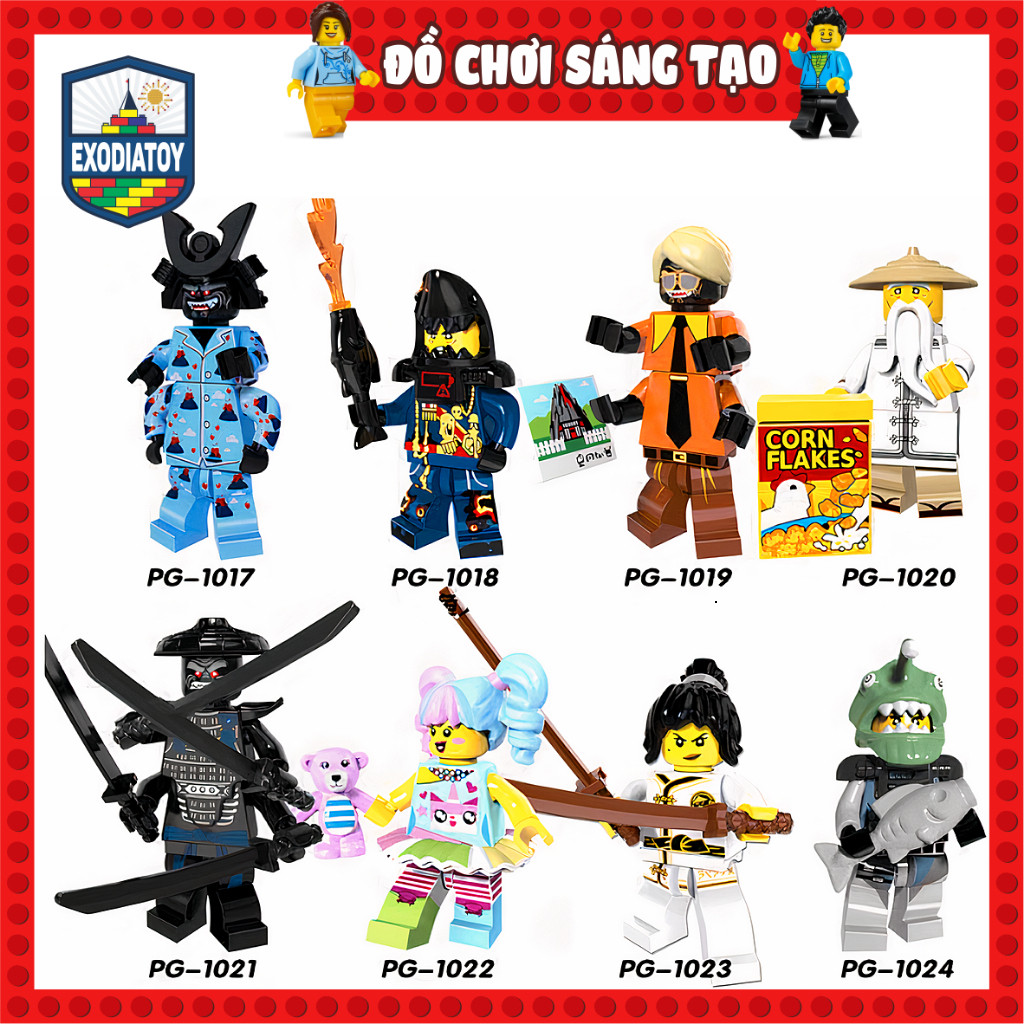 Ninjago Movie Series 7719 Minifigure - ของเล่นสร้างสรรค์ - POGO PG8073
