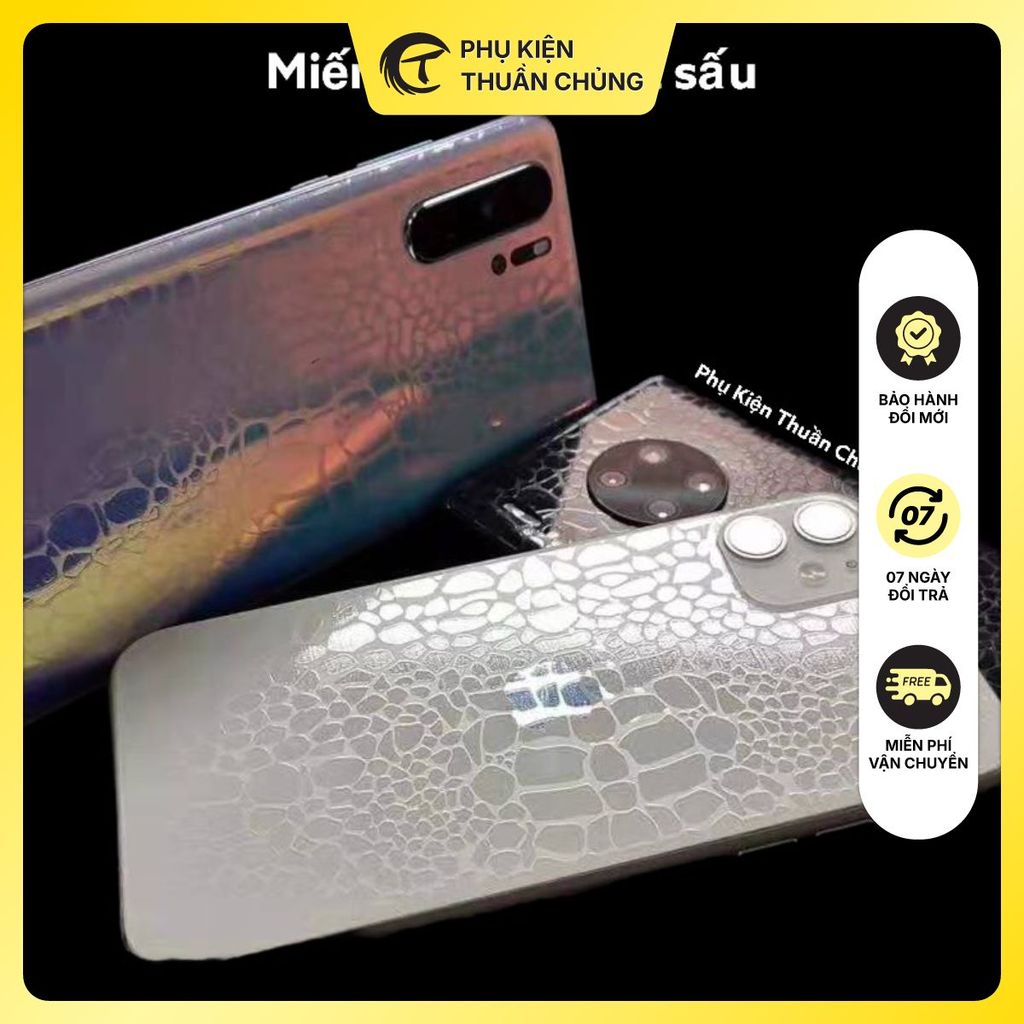 สติ๊กเกอร์ ppf หนังจระเข้ด้านหลังเต็มสําหรับ SAMSUNG S series (6,7,8,9,10,20,10e), (S8,11,20)Plus, S