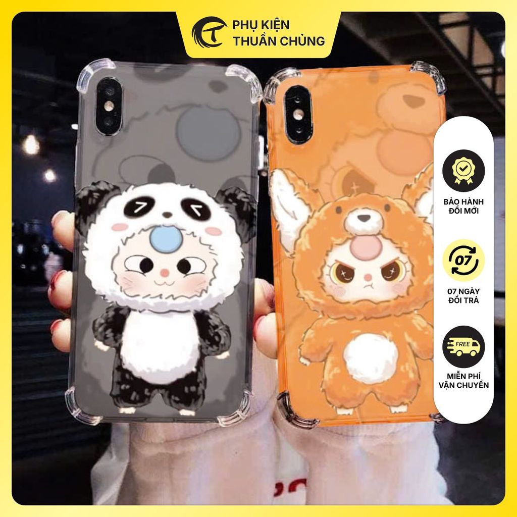 เคส Baby Three bb3 สําหรับ iPhone กันกระแทกป้องกันกล้อง 6/6s/7/8/Plus/X/XS/11/12/13/14/15/16/Pro/Max