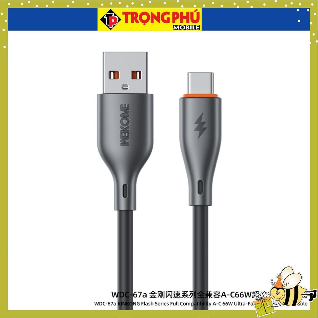 สายชาร์จ Wekome WDC-67a USB-TypeC - เทรนด์มาแรง