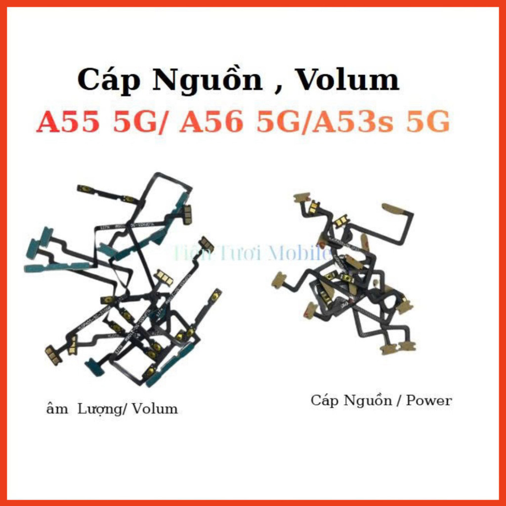 สายไฟ สายระดับเสียง / วอลุ่ม OP A55 5g, A53s 5G, A56 5g ที่ใช้ร่วมกัน, Minh Wisdom 333