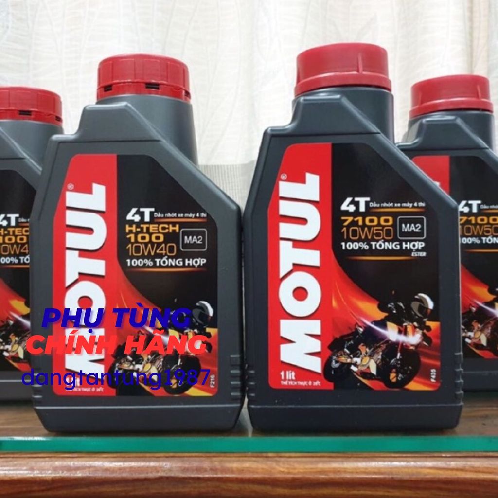 Motul 7100 10W50/// H-Tech 100 10W40 น้ํามันสังเคราะห์ 100%