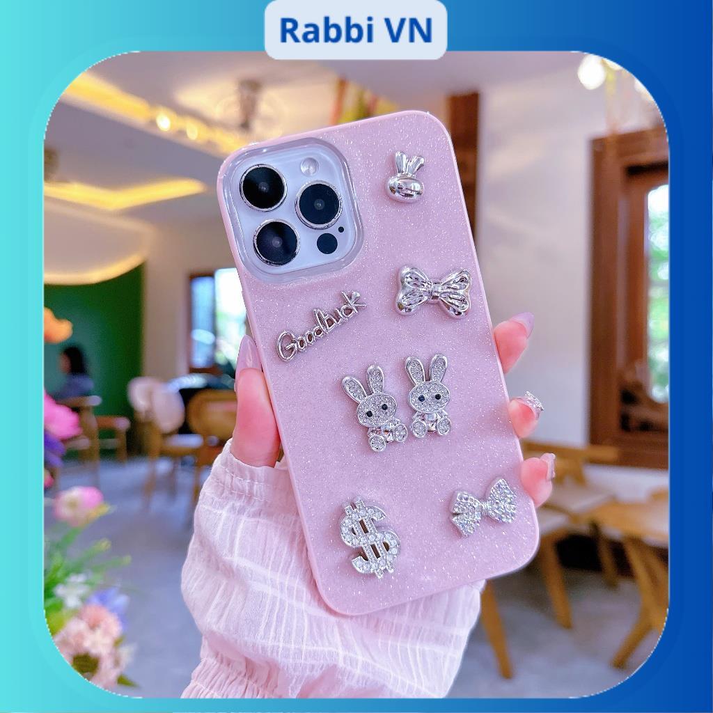 [N1L04]1-LAYER เคสไอโฟน 7plus/xsmax/11/12/13/14/15/16/17/pro/plus/promax (Pink Stick Case) RABBI