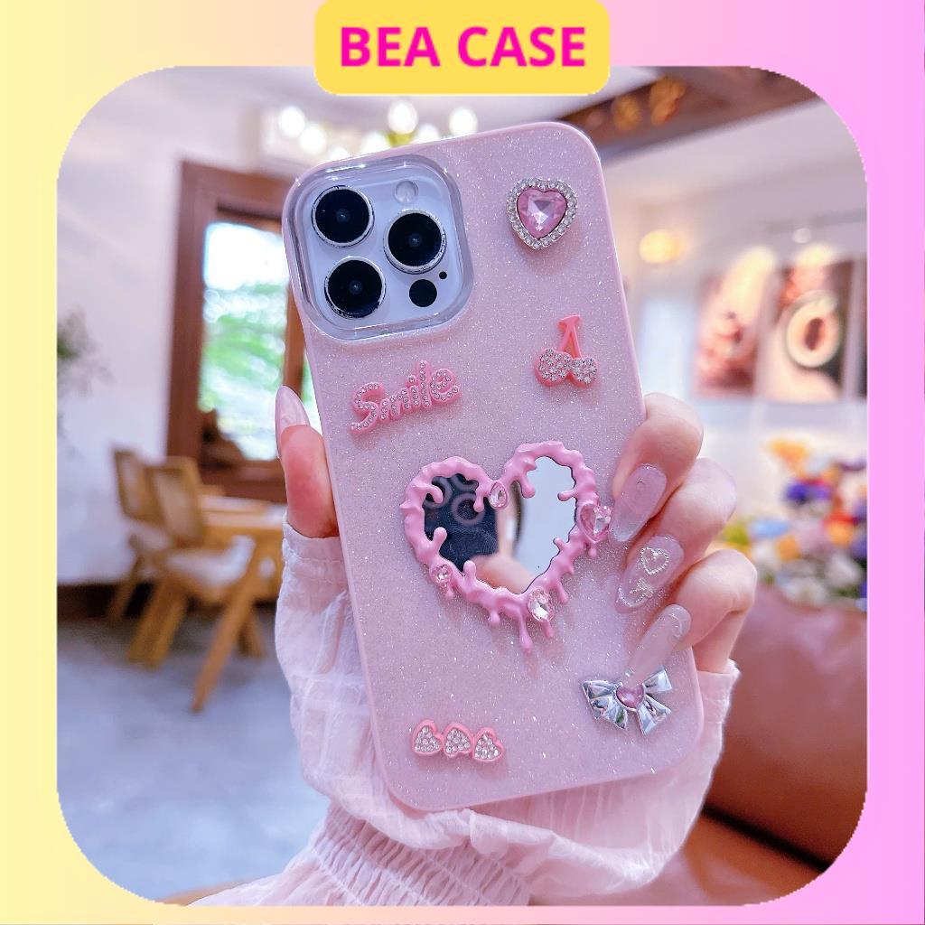 [N1L17] เคส iphone 1-LAYER 7plus/8plus/xr/xsmax/11/12/13/14/15/16/pro/plus/promax (เคสแท่งสีชมพู)