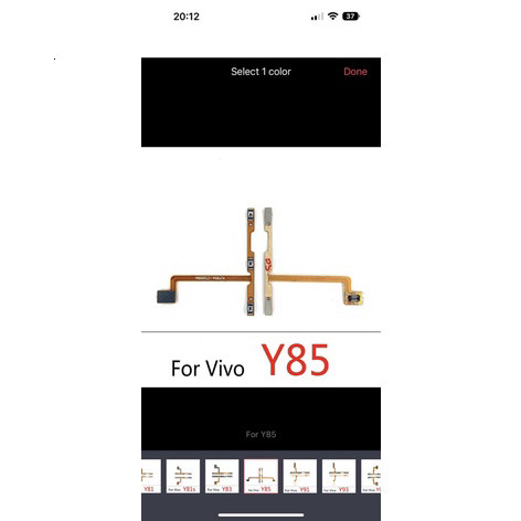 สายเปิดไฟ Vivo y85/v9