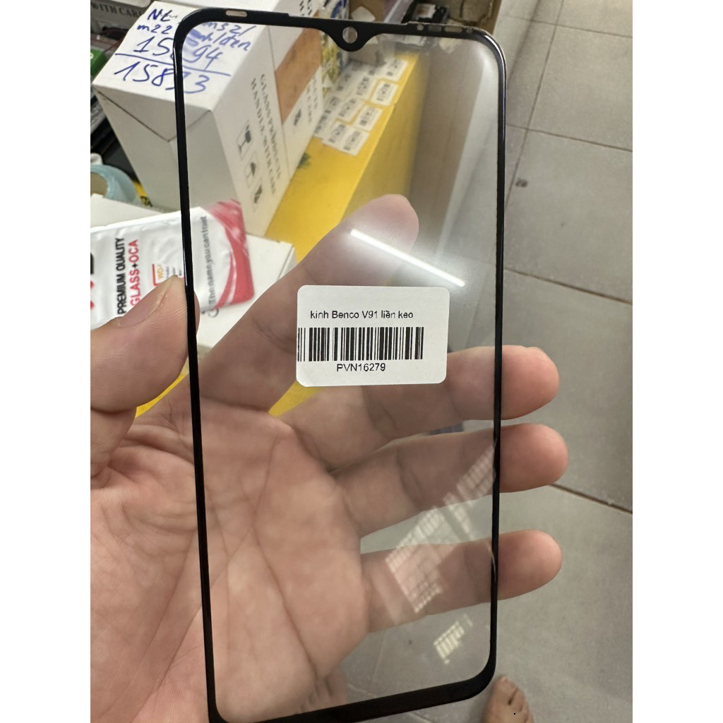 Benco V91/v90 plus แก้วกึ่งสําเร็จรูปสําหรับกดกระจก