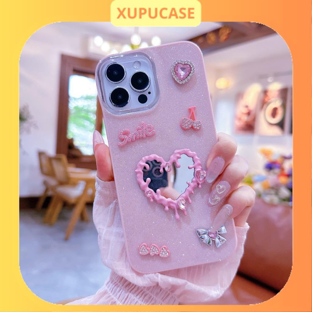 [N1L17] เคสไอโฟน 1-LAYER 7plus/8plus/xr/xsmax/11/12/13/14/15/16/17/pro/plus/promax (เคสแท่งสีชมพู) X