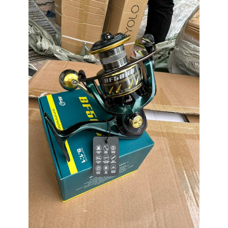 Yolo BG รอกตกปลาโลหะ, Yolo BF okhjtt