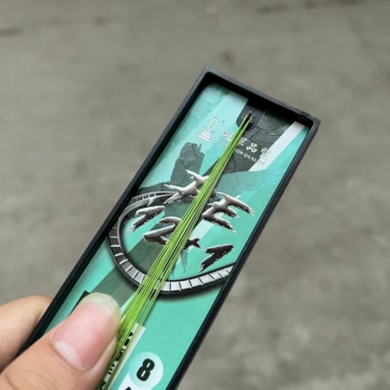 Pre-tied Double Fishing Hook,คุณภาพสูง 12-Core Championตกปลาร่ม,เชี่ยวชาญในปลาคาร์พ,หญ้าปลาคาร์พ 512