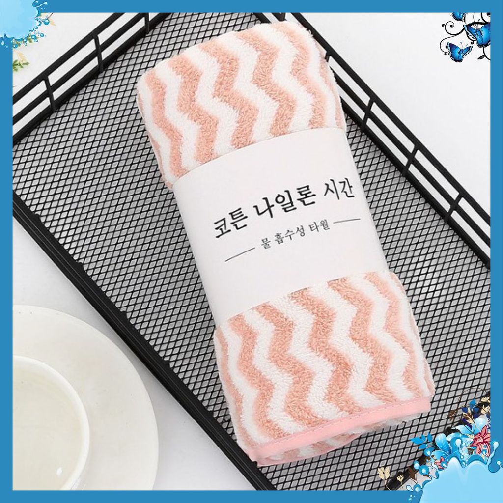 [COMBO of 10] Cotton Face Towel Super Soft Fleece Face Towel 30x50cm - PREMIUM FACE WASHING TOWEL